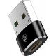 Baseus Mini Type-C Female to USB-A Adpater Black