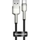 Baseus Braided USB 2.0 Cable USB-A male - USB-C Female Black/Silver 25cm (CAKF000001)
