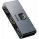 Baseus HUB Matrix Two-Way HDMI Switcher Space Grey