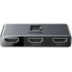 Baseus HUB Matrix Two-Way HDMI Switcher Space Grey