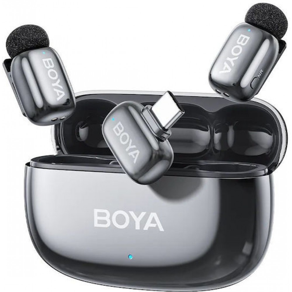 Boya Mini 2 Type-C Wireless Microphone Space Grey