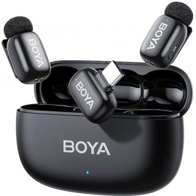 Boya Mini 2 Type-C Wireless Microphone Black