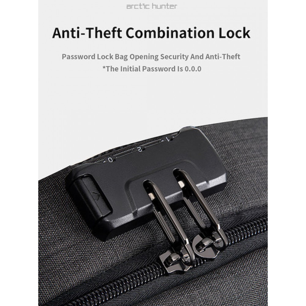 Golden Wolf GB00375 Σακίδιο Πλάτης Black