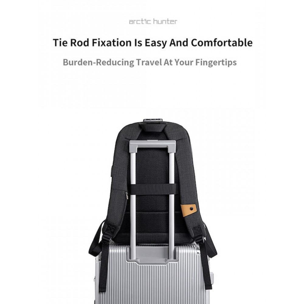 Golden Wolf GB00375 Σακίδιο Πλάτης Black