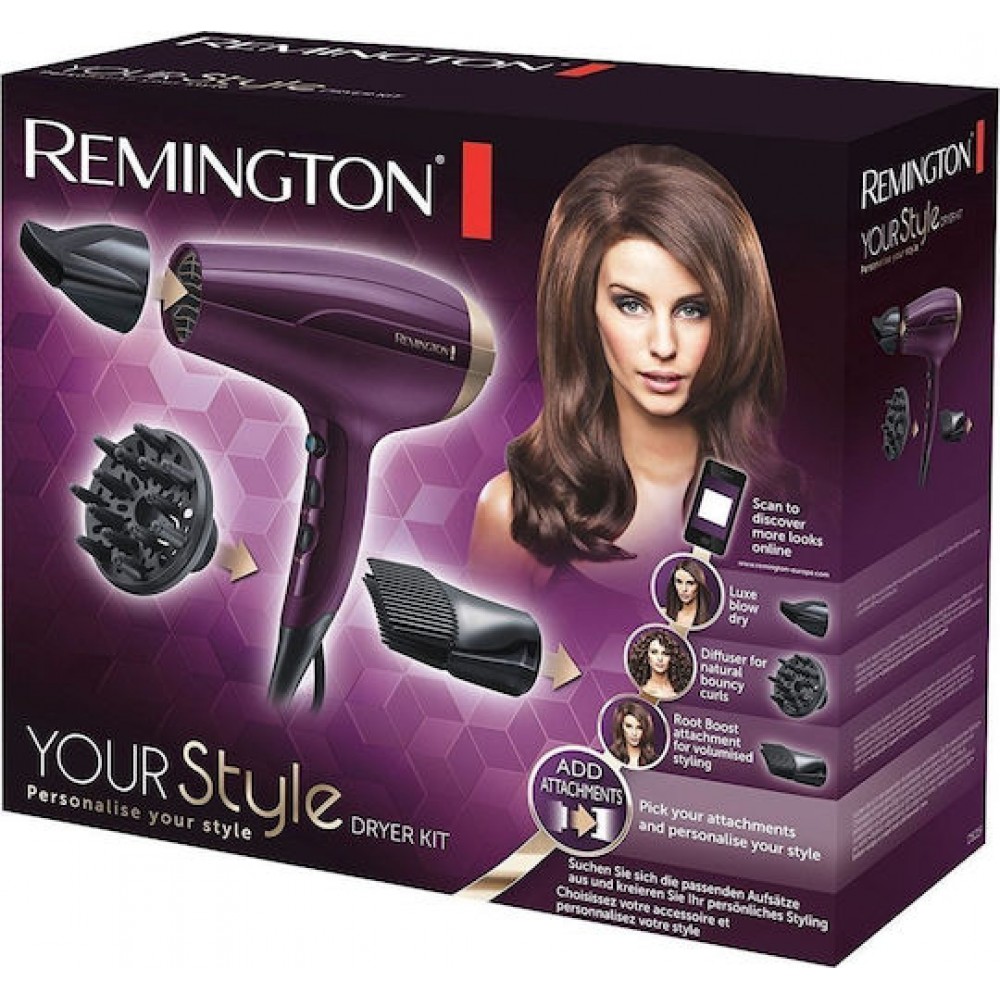 Remington Your Style Hair Dryer 2300W D5219 Purple