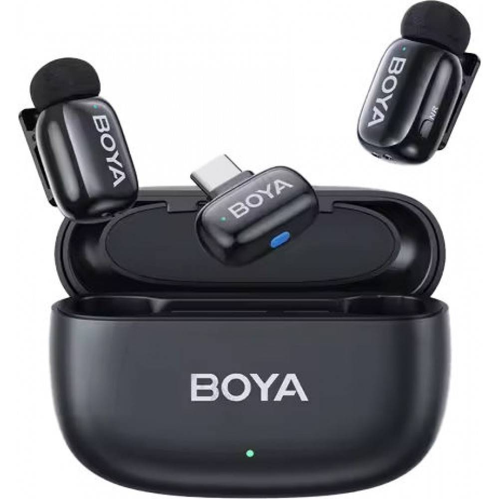 Boya Mini 14 Type-C Wireless Microphone Black