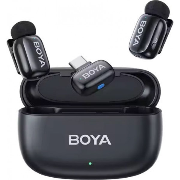 Boya Mini 14 Type-C Wireless Microphone Black