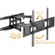 Brateck Βάση Τηλεόραση Τοίχου για Οθόνες έως 80" και 45kg LPA63-466