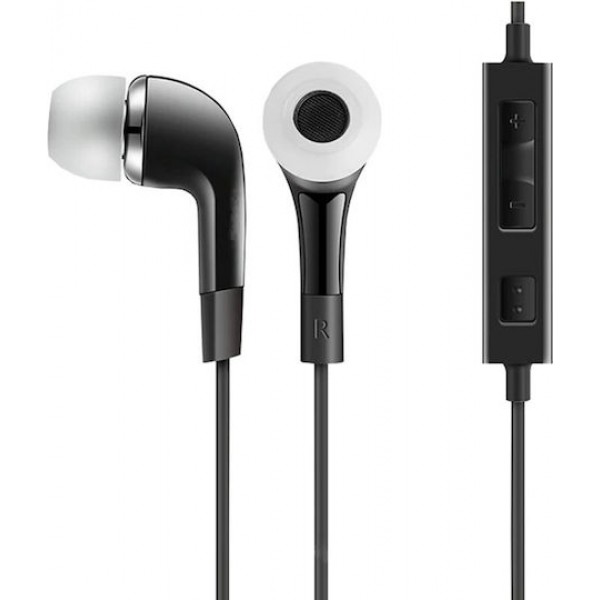 Samsung EHS64 Earbuds Handsfree με Βύσμα 3.5mm Μαύρο Bulk