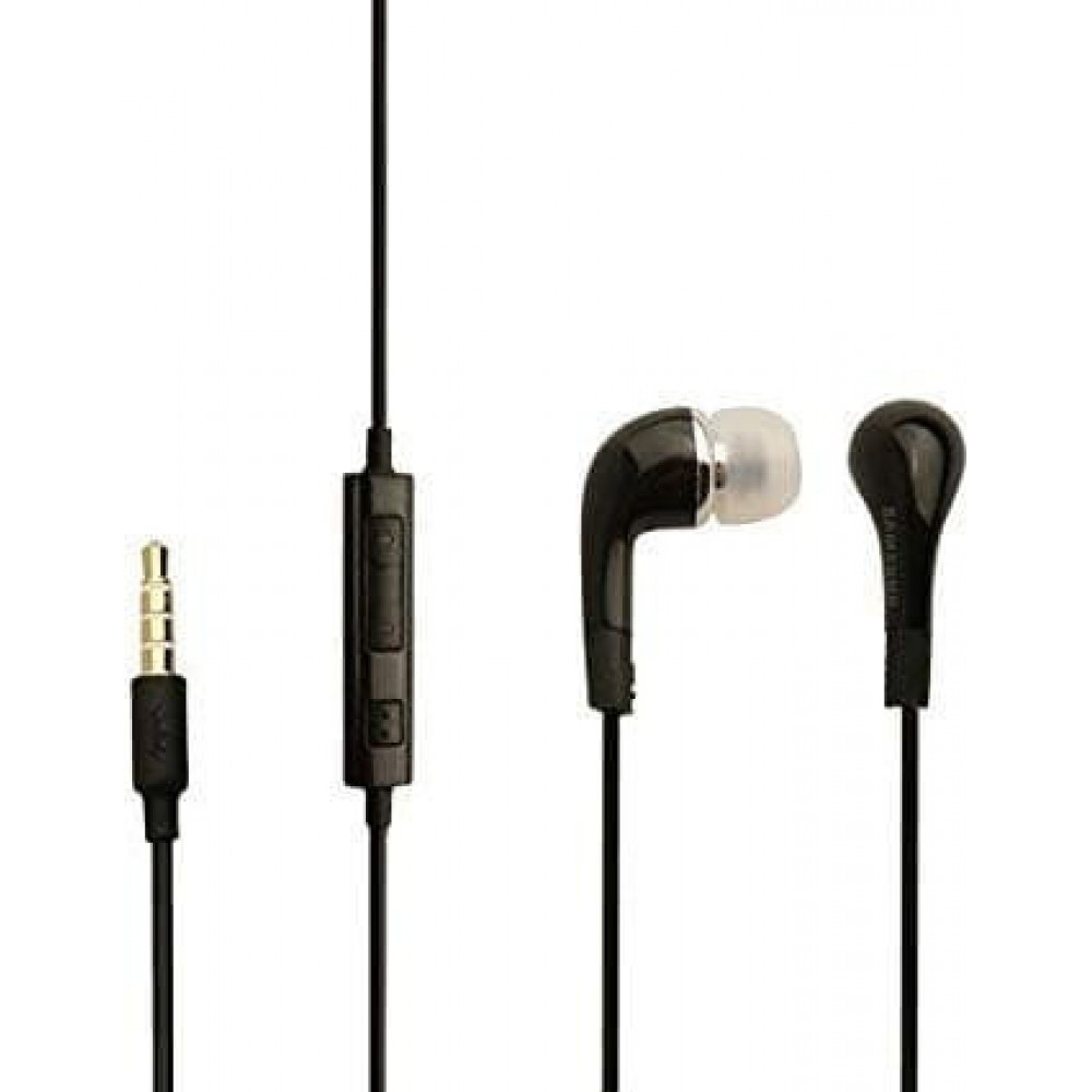 Samsung EHS64 Earbuds Handsfree με Βύσμα 3.5mm Μαύρο Bulk