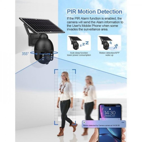 Sectec ST-S588M-4G-3M IP Camera Black