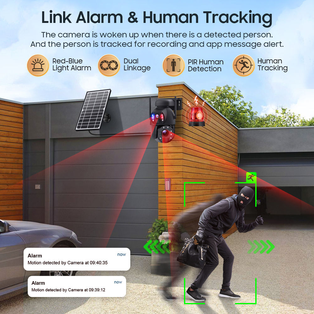 Sectec ST-5986M-20X 4G IP Camera Black