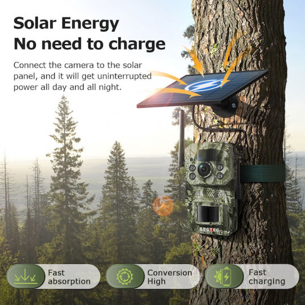 Sectec ST-HC809 4G IP Camera Black