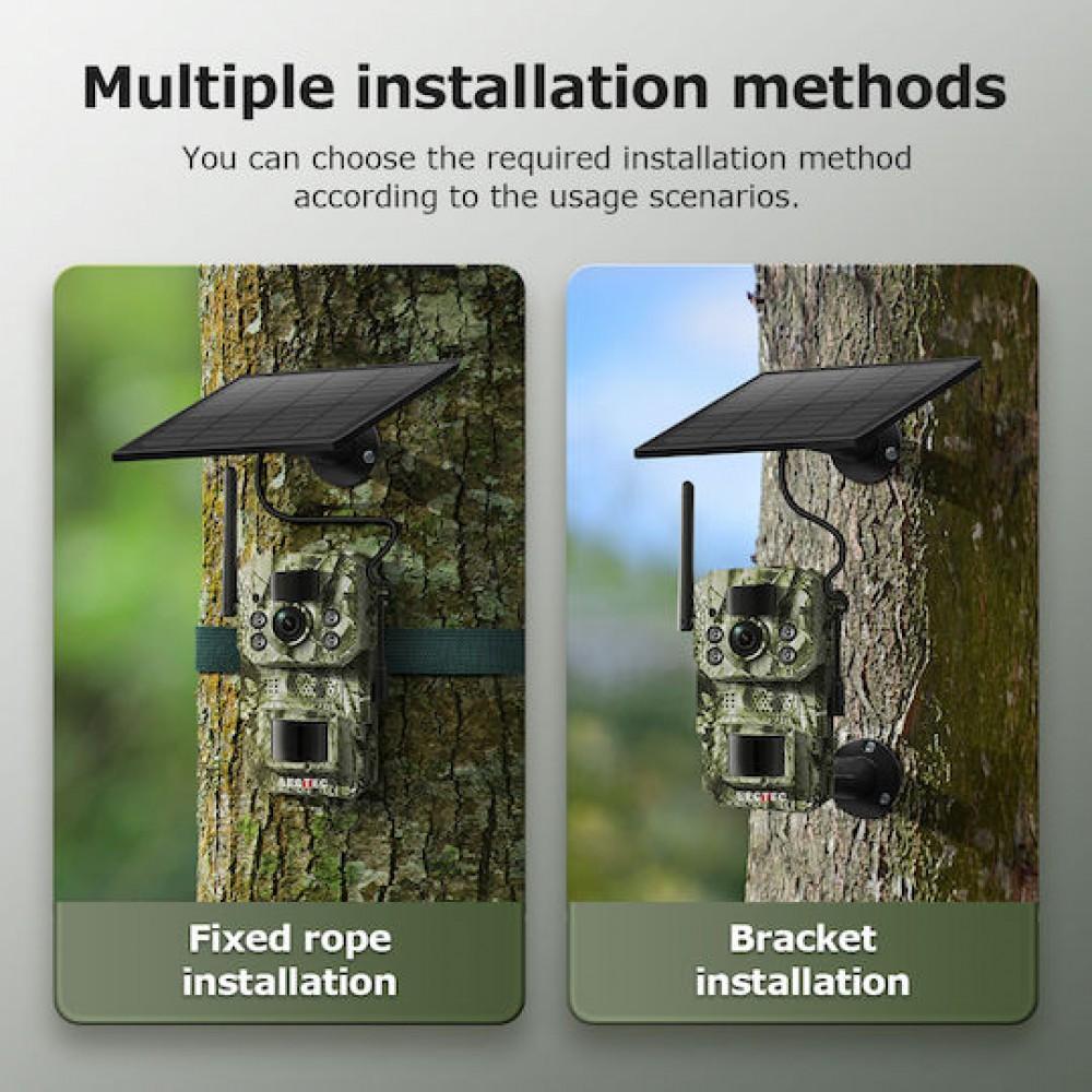 Sectec ST-HC809 4G IP Camera Black