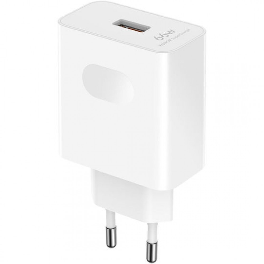  Honor USB-A Travel Charger 66W + Cable Λευκό Retail