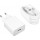 Huawei USB-C Cable & Wall Adapter Λευκό Super Charge 5Α (HW-050450E00)