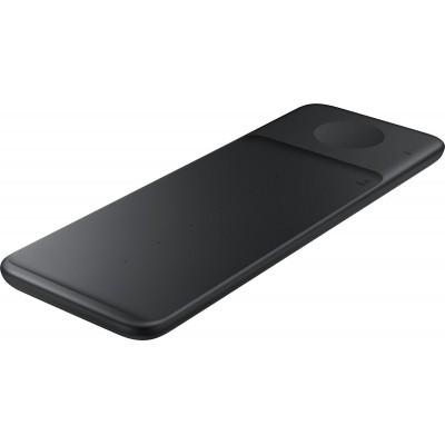 Samsung Wireless Charger Trio Black & Travel Charger (EP-P6300)