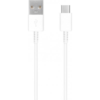 Samsung Regular USB 2.0 Cable USB-C male - USB-A male Λευκό 1.5m (EP-DG970BBE)