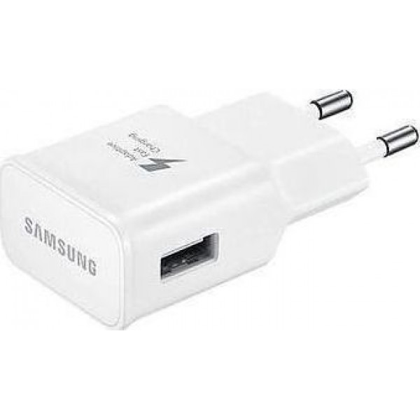 Samsung USB Wall Adapter Λευκό (EP-TA20E) (Bulk)