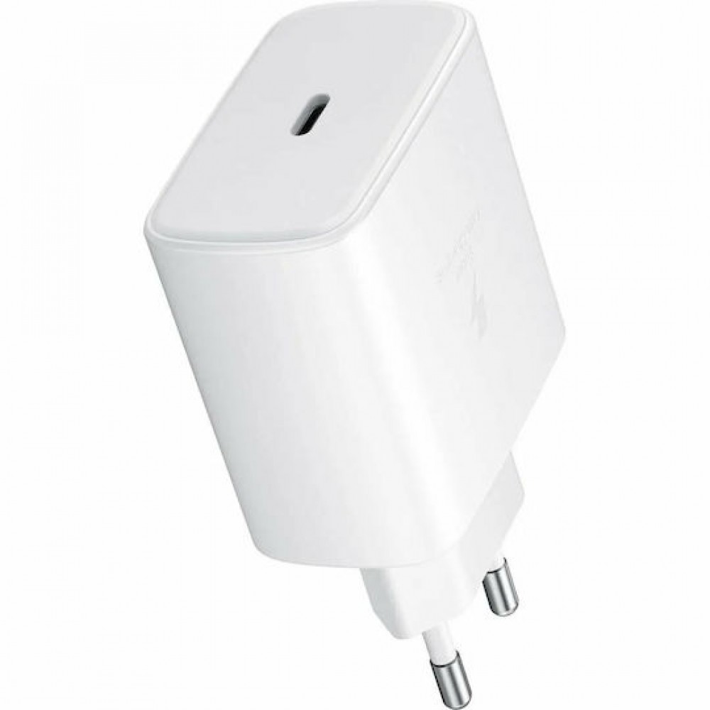 Samsung 45W USB-C Wall Adapter Without Cable White (EP-TA845) Bulk