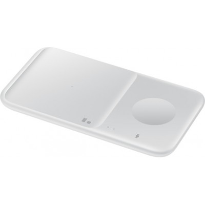 Samsung Wireless Charging Pad (Qi) Λευκό Without Travel Adapter (Duo)