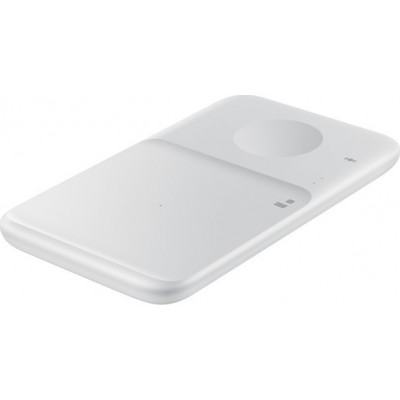 Samsung Wireless Charging Pad (Qi) Λευκό Without Travel Adapter (Duo)