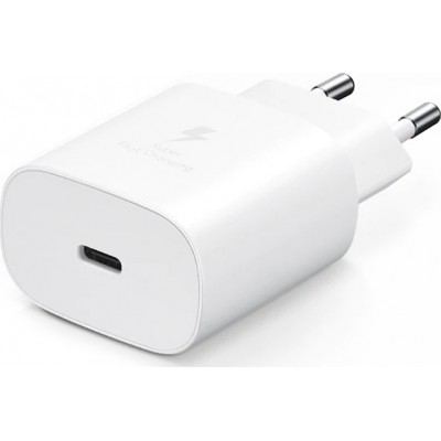 Samsung USB-C Wall Adapter Λευκό (EP-TA800EWE) bulk