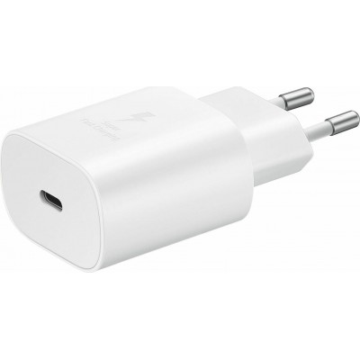 Samsung USB-C Wall Adapter Λευκό (Fast Travel Charger 25W) Retail