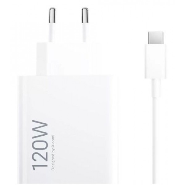 Xiaomi 120W Hyper Charger + Cable White (BHR9462EU) Retail