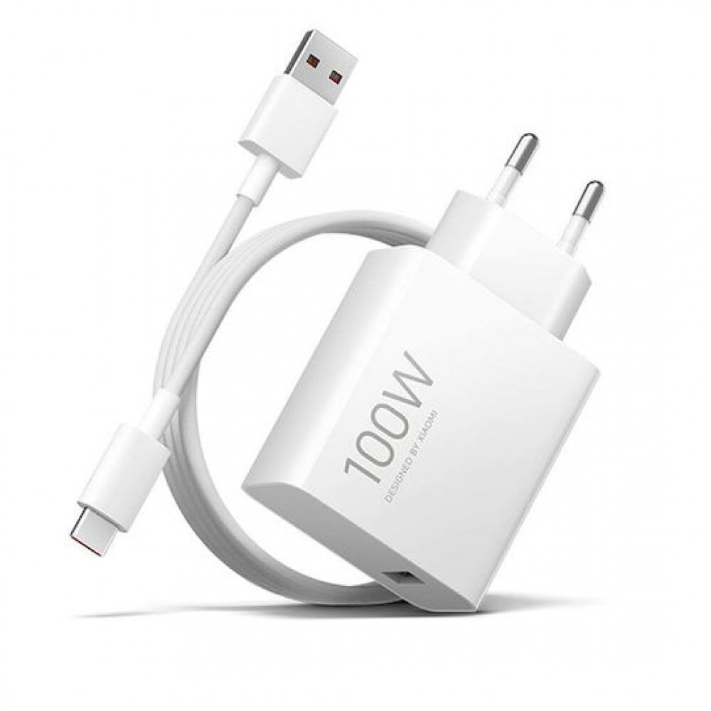 Xiaomi 100W Hyper Charger + Cable White (MDY-19) Retail