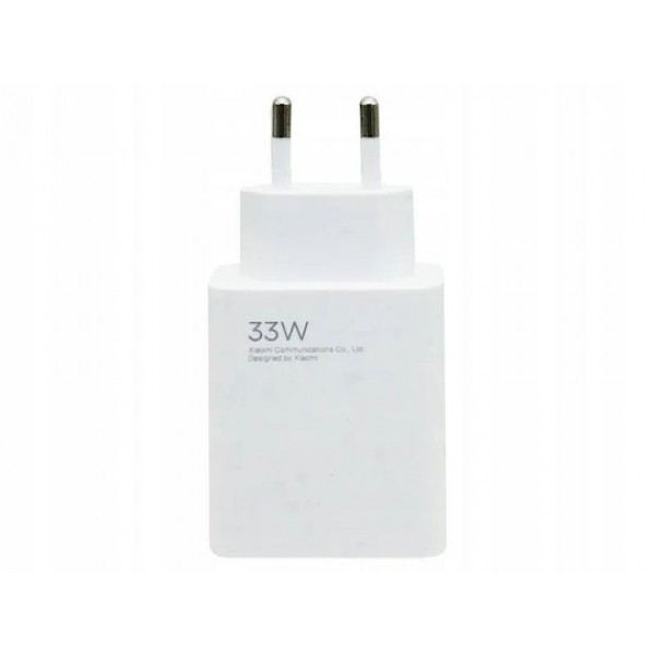 Xiaomi USB-A Wall Adapter 33W Λευκό Bulk (MDY-16-EP)