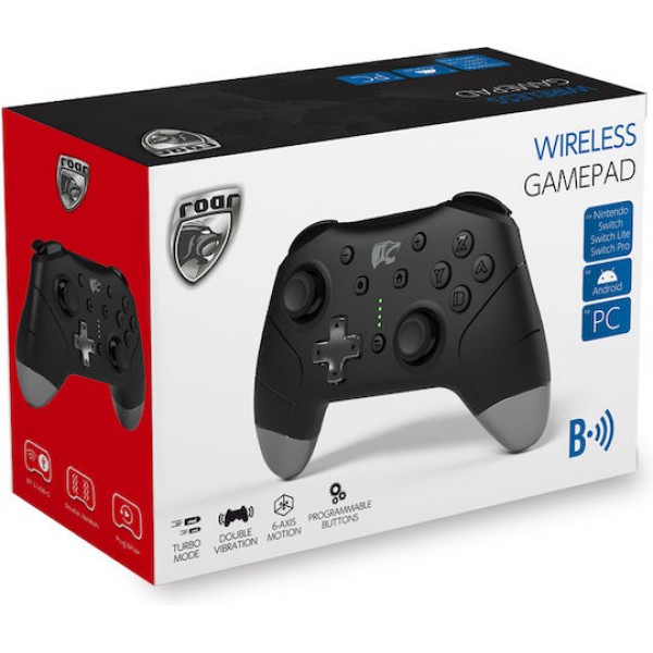 Roar RR-0014 Wireless Controller Android / PC / Switch Black