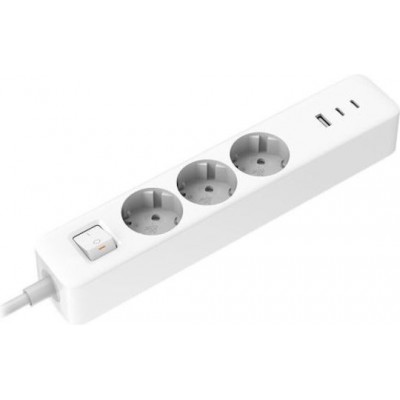 Xiaomi Πολύπριζο 3 Θέσεων 20W White (BHR07UKEU)