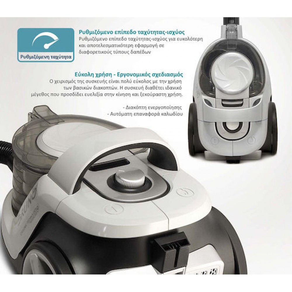 Bruno BRN-0137 Vacuum Cleaner 800W White