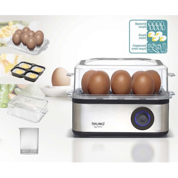 Bruno BRN-0156 Egg Boiler Silver