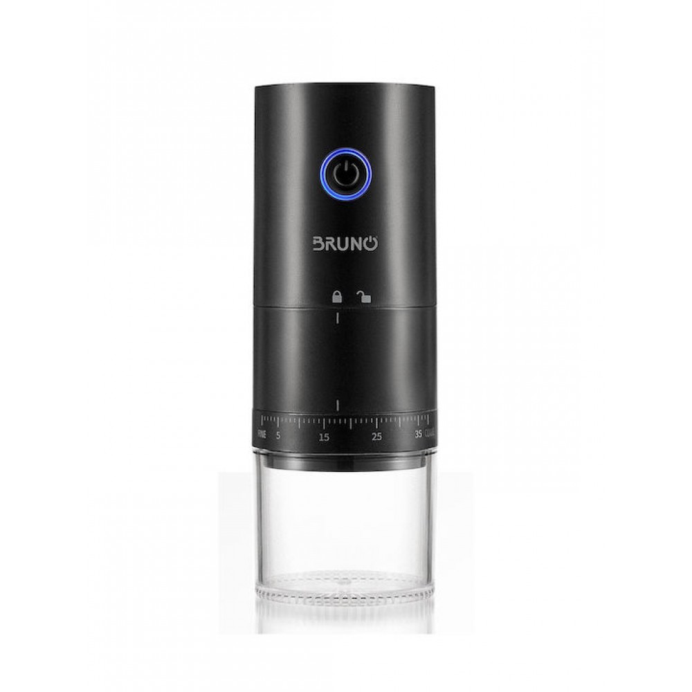 Bruno BRN-0256 Ηλεκτρικός Μύλος Καφέ Black