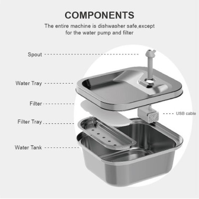 Bruno BRN-0149 Watering Can Inox