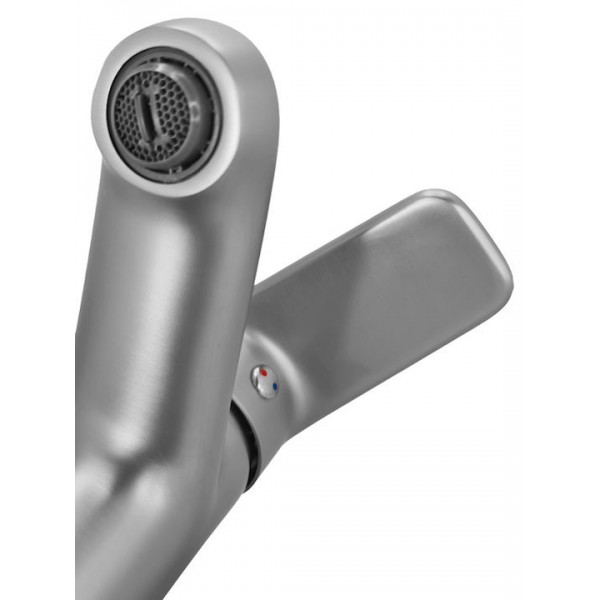 BRUNO M11823-317C Μπαταρία Νιπτήρα Μπάνιου Inox