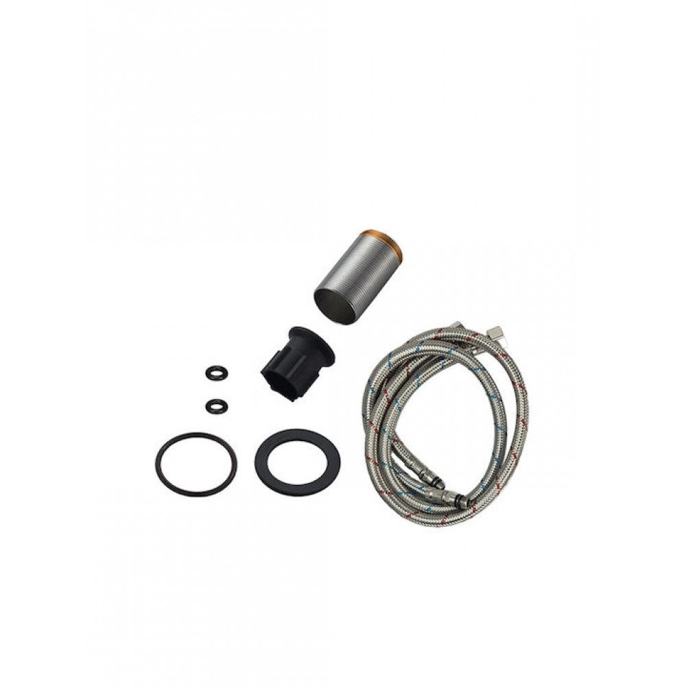 BRUNO M54804-006c-S626 Μπαταρία Κουζίνας Εύκαμπτή Black