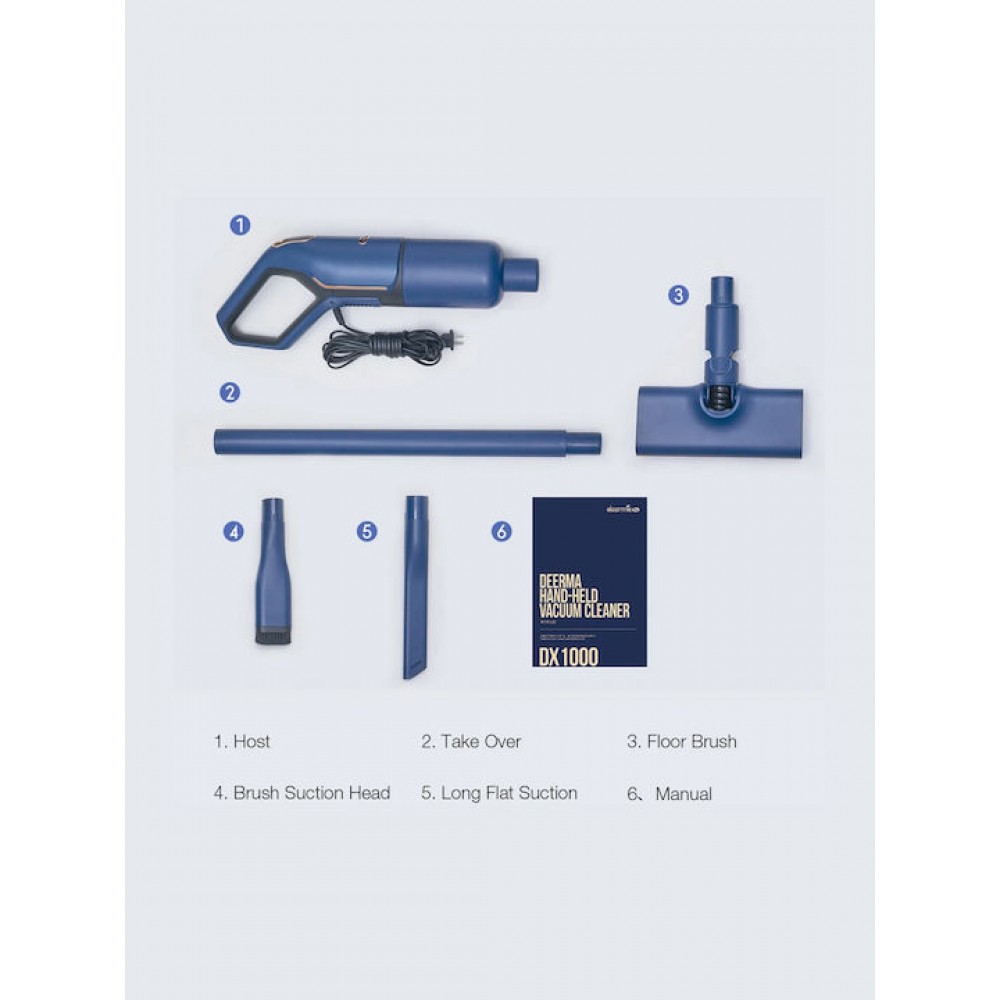 Deerma Vacuum Cleaner Blue (DX1000W)