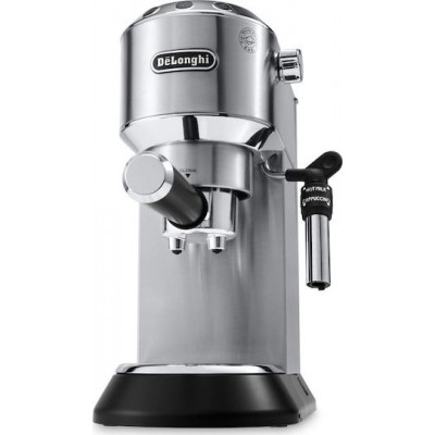 Delonghi Dedica Pump Black EC685.M Μηχανή Espresso 1300W Πίεσης 15bar Ασημί