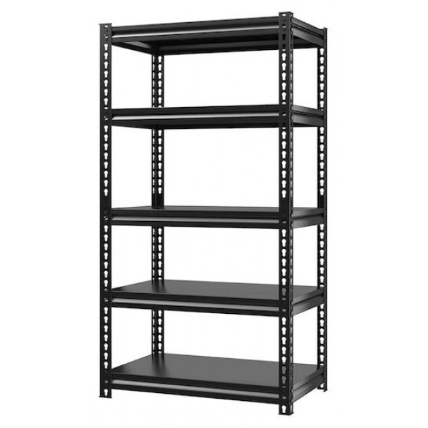 HOME USE HUH-0198 Μεταλλική Ραφιέρα Black