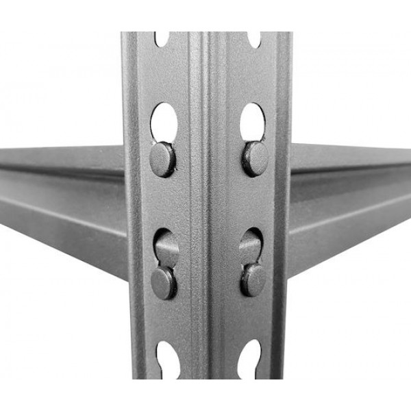 HOME USE HUH-0198 Μεταλλική Ραφιέρα Black