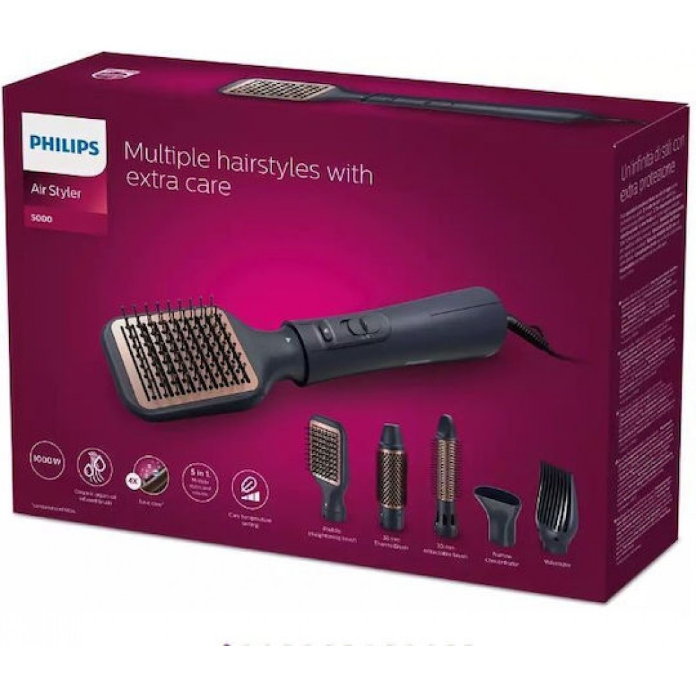 Philips Series 5000 BHA530 Ηλεκτρική Βούρτσα Μαλλιών Black