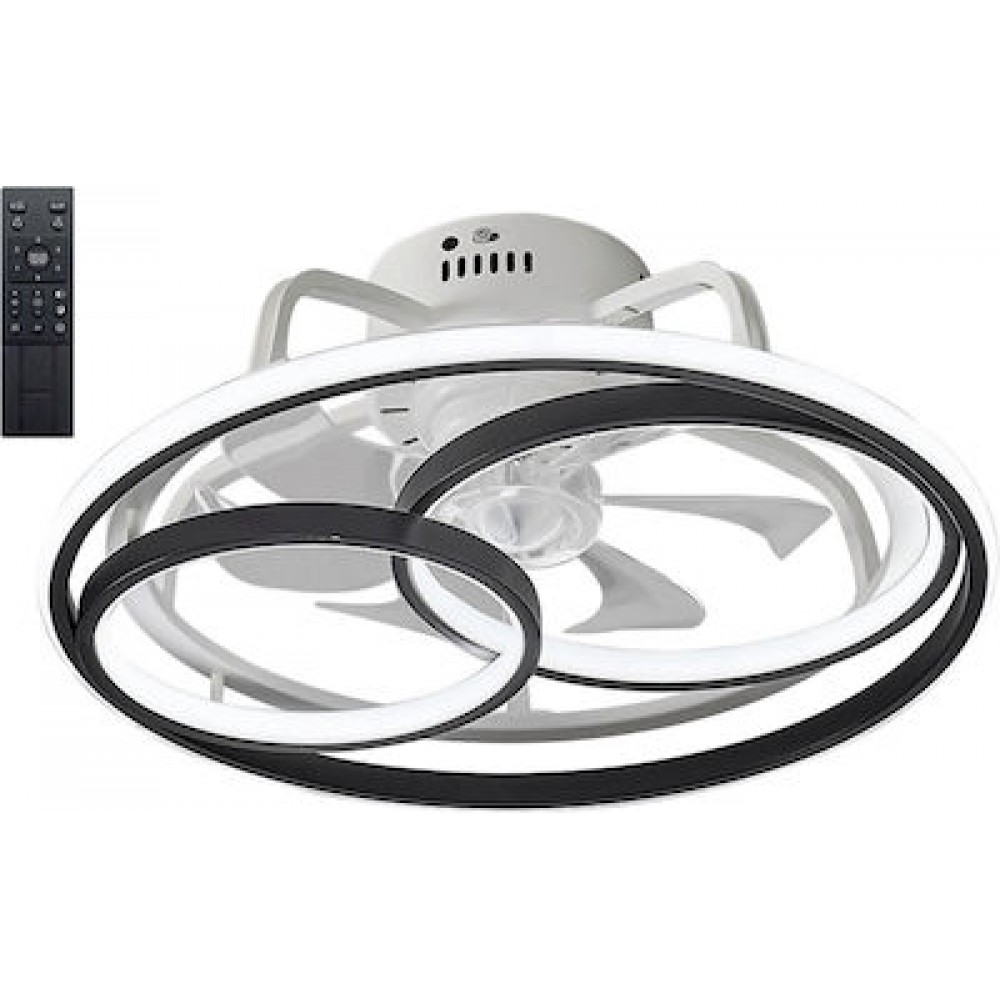 Powertech HLL-0108 Ceiling Fan Black