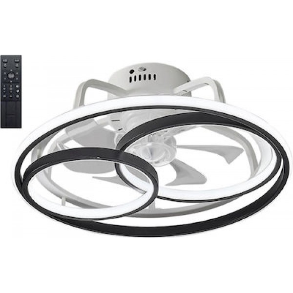 Powertech HLL-0108 Ceiling Fan Black