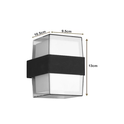 Powertech HLL-0159 Ceiling Lamp Black