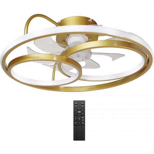 Powertech HLL-0178 Ceiling Fan Gold