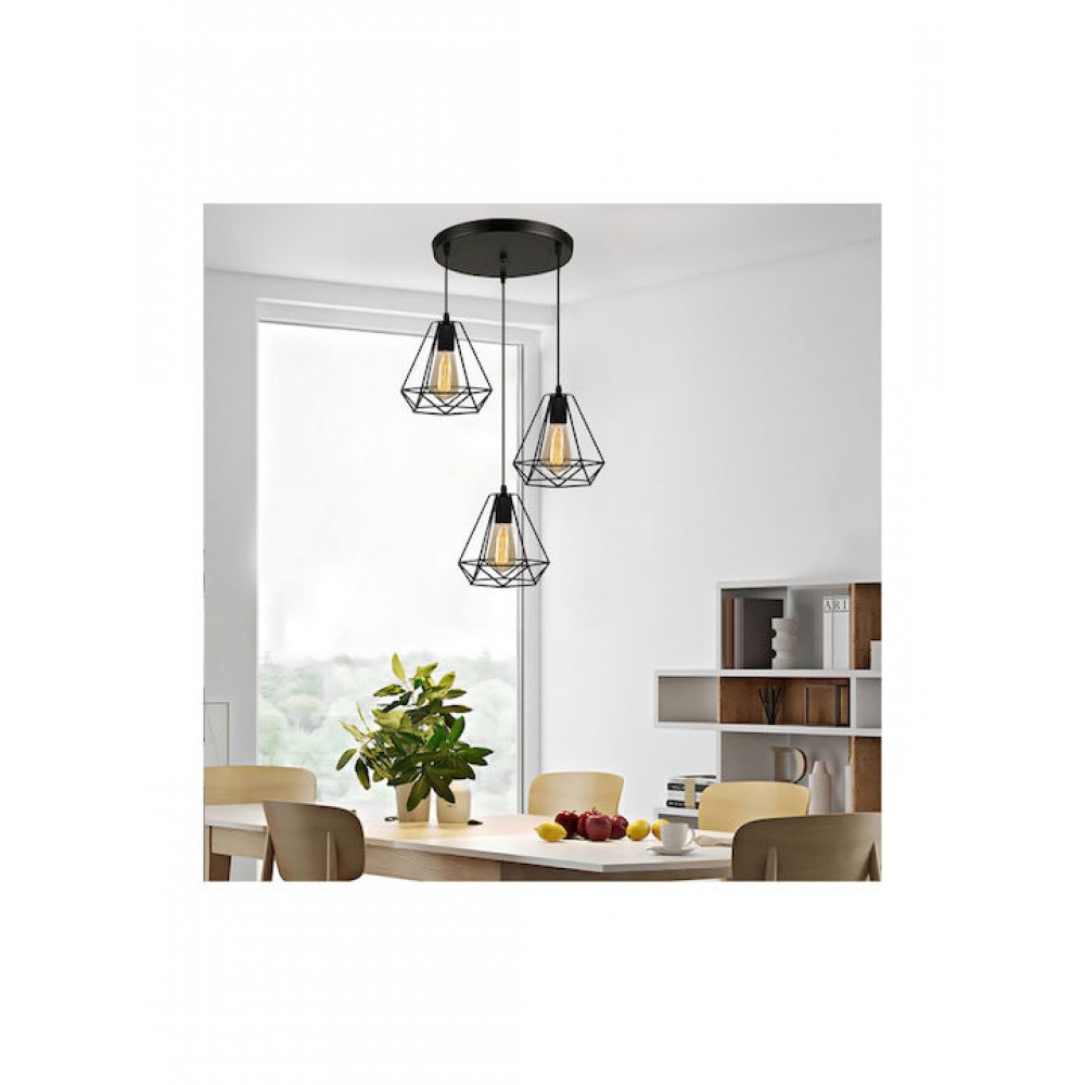 Powertech HLL-0004 Ceiling Lamp Black