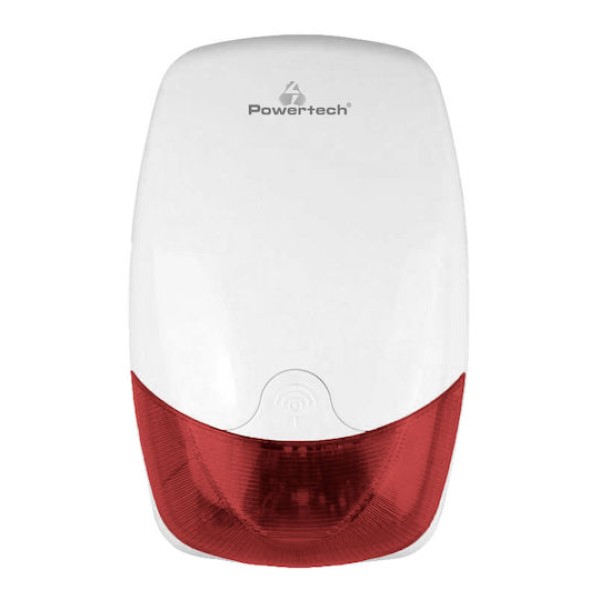 Powertech PΤ-1138 Outdoor Siren Red